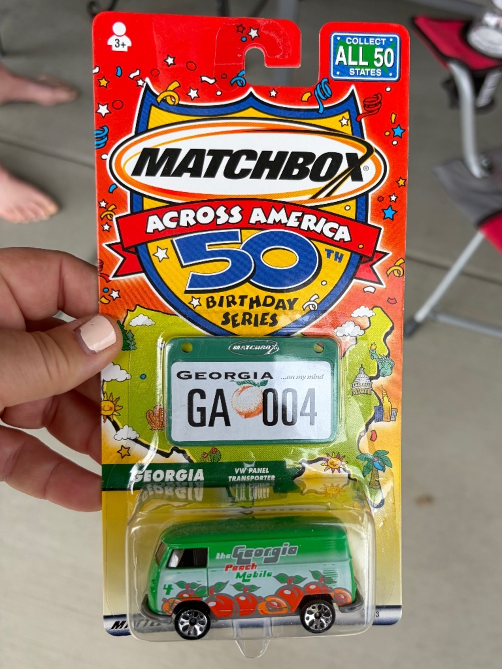 Matchbox Across America 50th Birthday Series – Georgia Peach Mobile Van 🍑